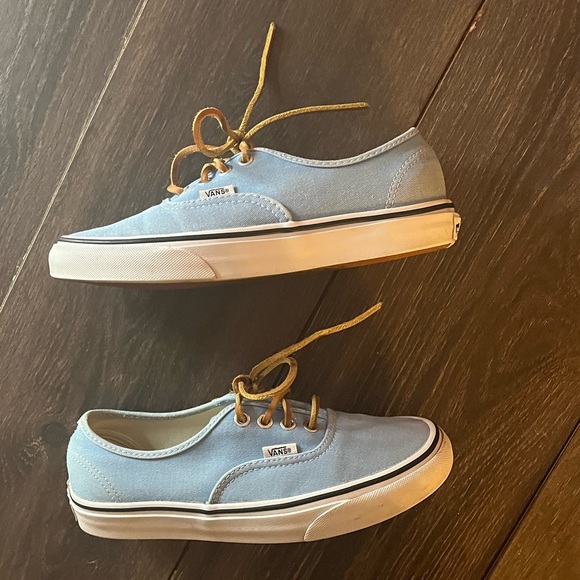 VANS Porcelain & True White Brushed Twill Sneakers X Size : 5.5//M - 7//W - Picture 7 of 9